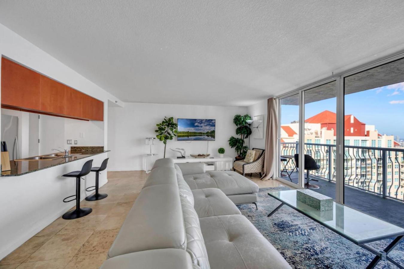 Panoramic 2br Bay-view In Brickell With Parking Apartamento Miami